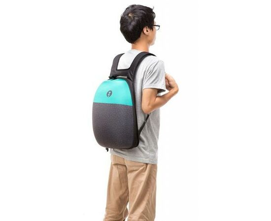 Рюкзак для ноутбука Zipit 14" SHELL BLACKTURQUOISE (ZSHL-BG), изображение 6 Рюкзак для ноутбука Zipit 14" SHELL BLACKTURQUOISE (ZSHL-BG), изображение 6
