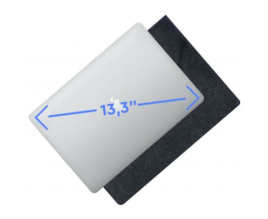 Чехол для ноутбука AirOn 13,3" Premium Black (4822356710621), изображение 3