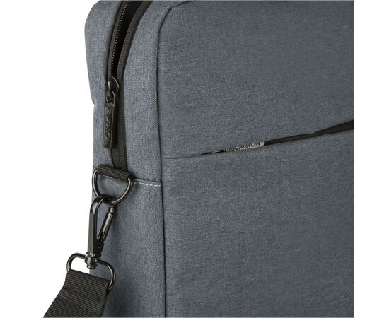 Сумка для ноутбука Canyon 16" B-4 Elegant Gray laptop bag (CNE-CB5G4), зображення 4 Сумка для ноутбука Canyon 16" B-4 Elegant Gray laptop bag (CNE-CB5G4), зображення 4