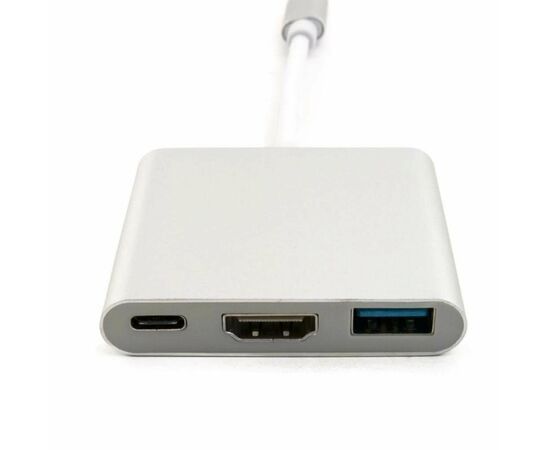 Порт-репликатор Extradigital USB Type-C to HDMI/USB 3.0/Type-C (0.15m) (KBH1691), изображение 2 Порт-репликатор Extradigital USB Type-C to HDMI/USB 3.0/Type-C (0.15m) (KBH1691), изображение 2