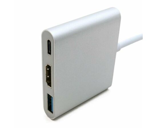 Порт-репликатор Extradigital USB Type-C to HDMI/USB 3.0/Type-C (0.15m) (KBH1691), изображение 4 Порт-репликатор Extradigital USB Type-C to HDMI/USB 3.0/Type-C (0.15m) (KBH1691), изображение 4