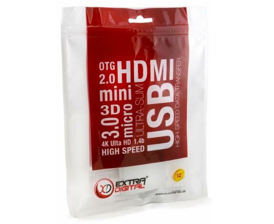Порт-репликатор Extradigital USB Type-C to HDMI/USB 3.0/Type-C (0.15m) (KBH1691), изображение 5 Порт-репликатор Extradigital USB Type-C to HDMI/USB 3.0/Type-C (0.15m) (KBH1691), изображение 5