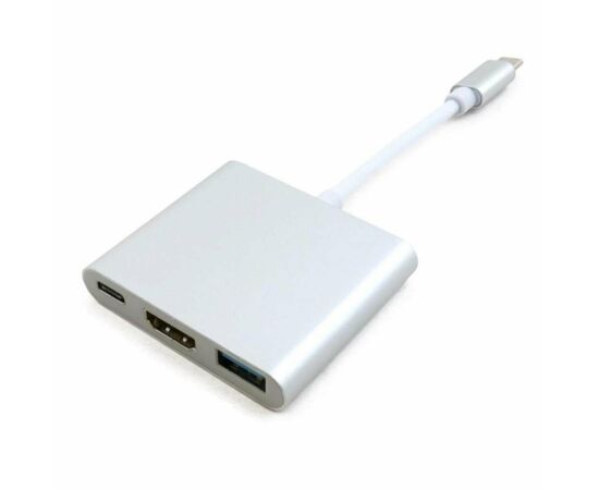 Порт-реплікатор Extradigital USB Type-C to HDMI/USB 3.0/Type-C (0.15m) (KBH1691)