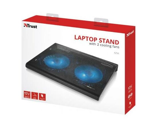 Подставка для ноутбука Trust Azul Laptop Cooling Stand with dual fans (20104), изображение 10 Подставка для ноутбука Trust Azul Laptop Cooling Stand with dual fans (20104), изображение 10