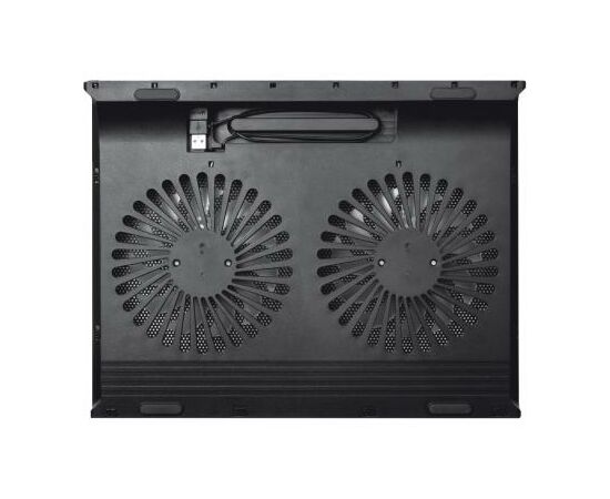 Подставка для ноутбука Trust Azul Laptop Cooling Stand with dual fans (20104), изображение 3 Подставка для ноутбука Trust Azul Laptop Cooling Stand with dual fans (20104), изображение 3