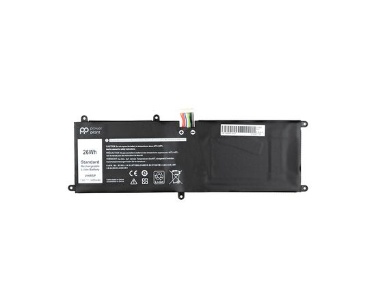 Акумулятор до ноутбука PowerPlant DELL Latitude 11 5175 (VHR5P) 7.6V 3400mAh (NB441136)