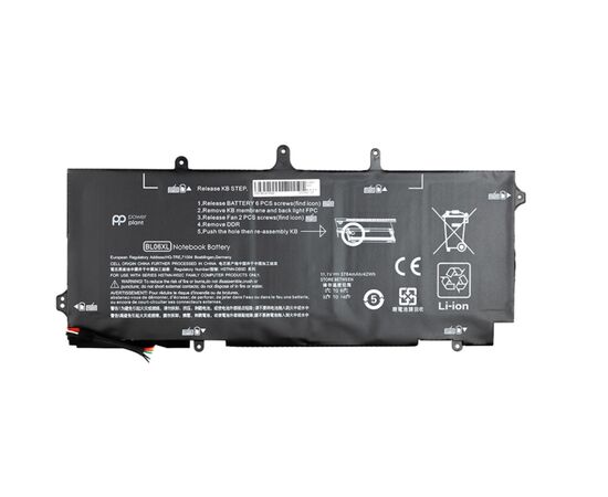 Акумулятор до ноутбука HP EliteBook Folio 1040 G0 (BL06XL) 11.1V 42Wh PowerPlant (NB461165)