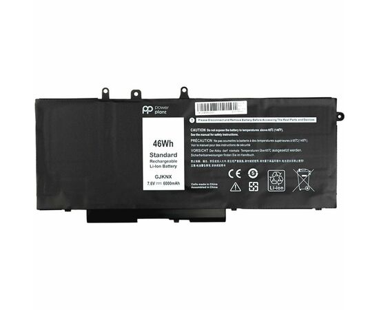 Акумулятор до ноутбука DELL Latitude E5580 (GJKNX) 7.6V 6000mAh PowerPlant (NB441273)