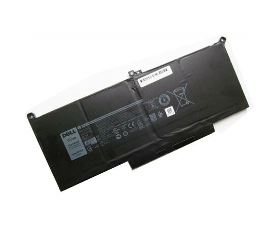 Аккумулятор для ноутбука Dell Latitude 7280 F3YGT, 7500mAh (60Wh), 4cell, 7.6V, Li-ion (A47413), изображение 2 Аккумулятор для ноутбука Dell Latitude 7280 F3YGT, 7500mAh (60Wh), 4cell, 7.6V, Li-ion (A47413), изображение 2