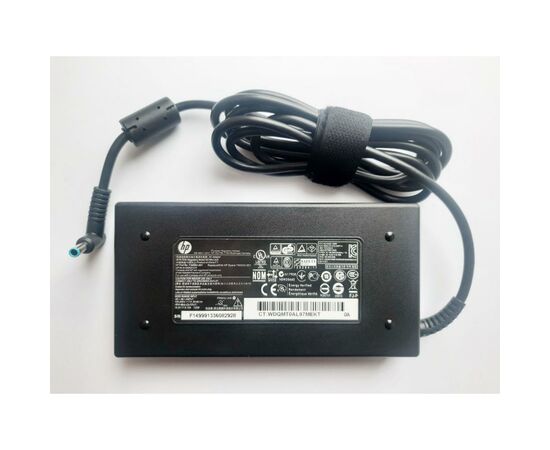 Блок живлення до ноутбуку HP 120W 19.5V, 6.15A, роз'єм 4.5/3.0 (pin inside), Slim-корпус (HSTNN-CA25 / A40322)