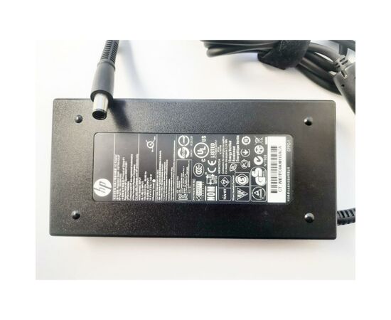 Блок питания к ноутбуку HP 150W 19.5V, 7.7A, разъем 7.4/5.0 (pin inside), Slim-корпус (HSTNN-CA27 / A40324), изображение 3 Блок питания к ноутбуку HP 150W 19.5V, 7.7A, разъем 7.4/5.0 (pin inside), Slim-корпус (HSTNN-CA27 / A40324), изображение 3