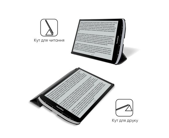 Чохол до електронної книги AirOn Premium PocketBook InkPad X 10.3" Black (4821784622016), зображення 6 Чохол до електронної книги AirOn Premium PocketBook InkPad X 10.3" Black (4821784622016), зображення 6