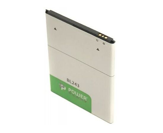 Акумуляторна батарея для телефону PowerPlant Lenovo K3 Note (BL243) 3000mAh (SM130054), зображення 2