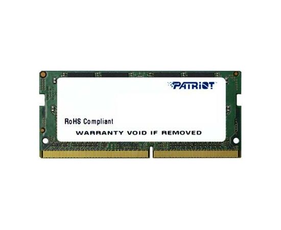 Модуль памяти для ноутбука DDR4 4GB 2400 MHz Patriot (PSD44G240082S)