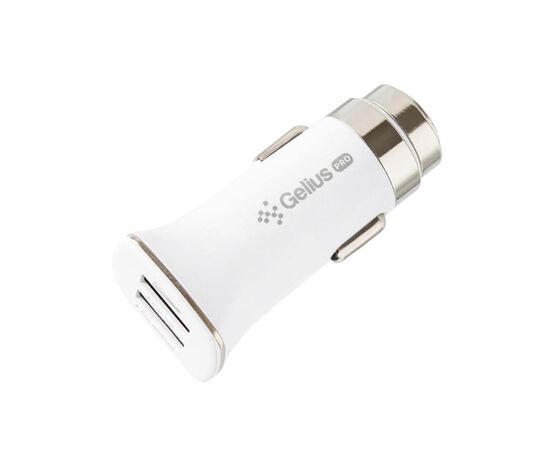 Зарядний пристрій Gelius Pro Apollo GP-CC01 2USB 3.1A + Cable MicroUSB White (71434), зображення 2 Зарядний пристрій Gelius Pro Apollo GP-CC01 2USB 3.1A + Cable MicroUSB White (71434), зображення 2
