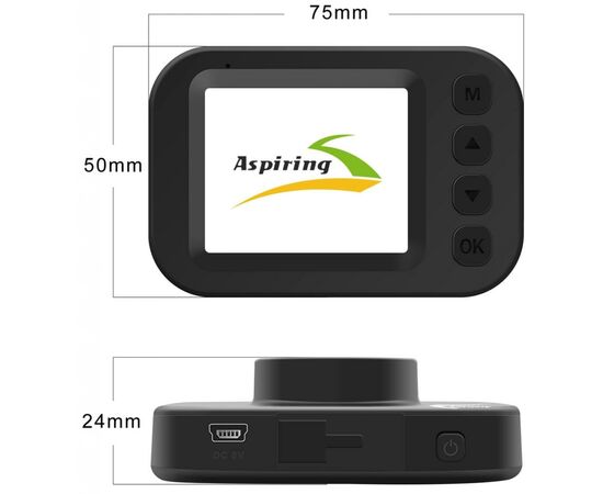 Видеорегистратор Aspiring Proof 3 (PR011510), изображение 6 Видеорегистратор Aspiring Proof 3 (PR011510), изображение 6