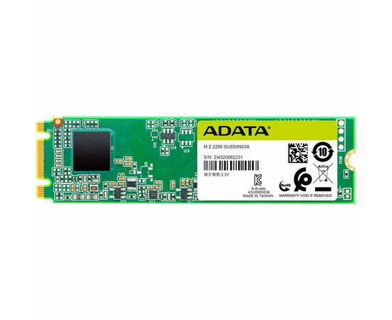 Накопитель SSD M.2 2280 120GB ADATA (ASU650NS38-120GT-C)