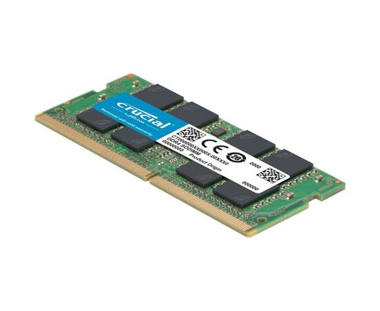 Модуль памяти для ноутбука SoDIMM DDR4 32GB 3200 MHz Micron (CT32G4SFD832A), изображение 2 Модуль памяти для ноутбука SoDIMM DDR4 32GB 3200 MHz Micron (CT32G4SFD832A), изображение 2