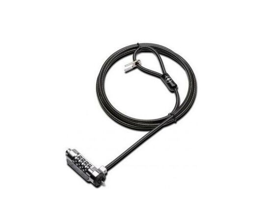 Тросик с замком для ноутбука Dell Clicksafe Combination Lock for All Dell Security slots (461-AAEU)
