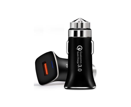 Зарядное устройство XoKo CQC-100 1 USB Qualcom 3.0 3.1A Bla (CQC-100-BK), изображение 2 Зарядное устройство XoKo CQC-100 1 USB Qualcom 3.0 3.1A Bla (CQC-100-BK), изображение 2