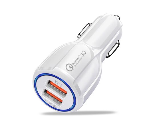 Зарядний пристрій XoKo CQC-200 2USB Qualcom 3.0 6A White (CQC-200-WH)