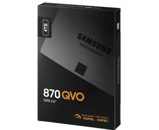 Накопитель SSD 2.5" 4TB Samsung (MZ-77Q4T0BW), изображение 6 Накопитель SSD 2.5" 4TB Samsung (MZ-77Q4T0BW), изображение 6