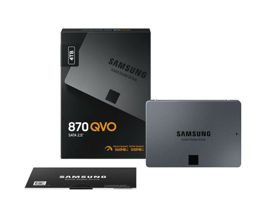 Накопитель SSD 2.5" 4TB Samsung (MZ-77Q4T0BW), изображение 8 Накопитель SSD 2.5" 4TB Samsung (MZ-77Q4T0BW), изображение 8