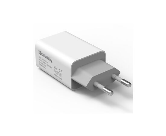 Зарядное устройство ColorWay 1USB AUTO ID 2A (10W) (CW-CHS012-WT), изображение 4 Зарядное устройство ColorWay 1USB AUTO ID 2A (10W) (CW-CHS012-WT), изображение 4