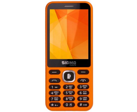 Мобильный телефон Sigma X-style 31 Power Orange (4827798854778)