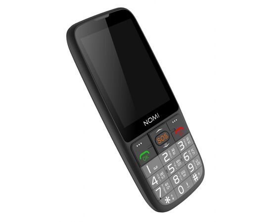 Мобільний телефон Nomi i281+ New Black, зображення 4 Мобільний телефон Nomi i281+ New Black, зображення 4