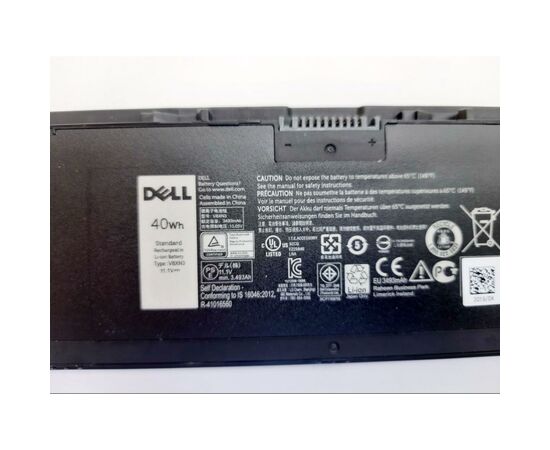 Аккумулятор для ноутбука Dell Latitude E7540 V8XN3, 40Wh (3493mAh), 3cell, 11.1V, Li-ion (A47536), изображение 3 Аккумулятор для ноутбука Dell Latitude E7540 V8XN3, 40Wh (3493mAh), 3cell, 11.1V, Li-ion (A47536), изображение 3