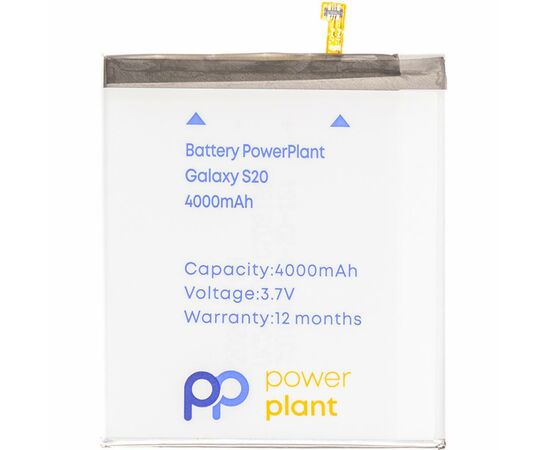 Аккумуляторная батарея для телефона PowerPlant Samsung Galaxy S20 (EB-BG980ABY) 4000mAh (SM170746)