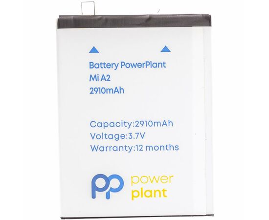 Аккумуляторная батарея для телефона PowerPlant Xiaomi Mi A2 (BN36) 2910mAh (SM220274)