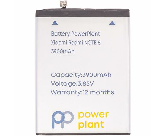 Аккумуляторная батарея для телефона PowerPlant Xiaomi Redmi Note 8 (BN46) 3900mAh (SM220359)