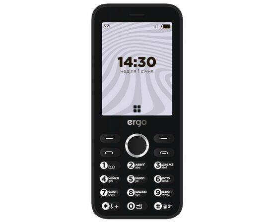 Мобільний телефон Ergo B281 Black