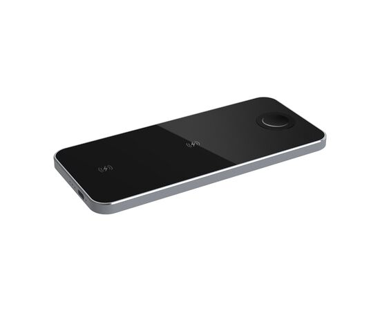 Зарядное устройство Prestigio ReVolt A5 3-in-1 wireless charging station (PCS105A_SG), изображение 4 Зарядное устройство Prestigio ReVolt A5 3-in-1 wireless charging station (PCS105A_SG), изображение 4