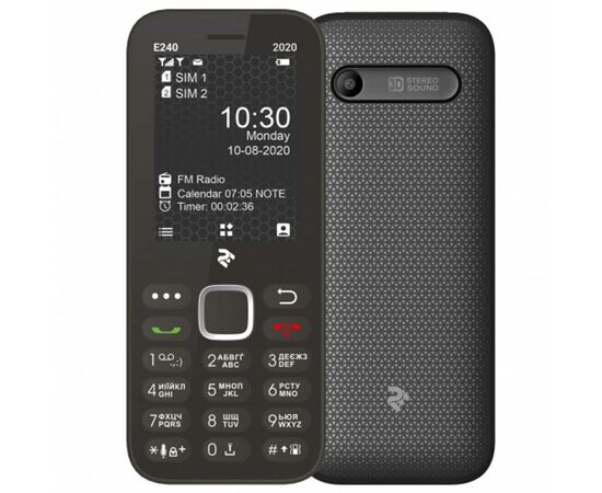 Мобильный телефон 2E E240 2020 Dual SIM Black (680576170026), изображение 6 Мобильный телефон 2E E240 2020 Dual SIM Black (680576170026), изображение 6