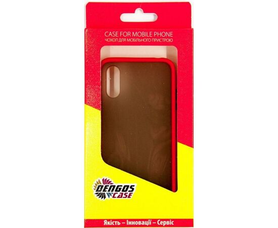 Чехол для моб. телефона Dengos Samsung Galaxy A01 (red) (DG-TPU-MATT-33), изображение 4