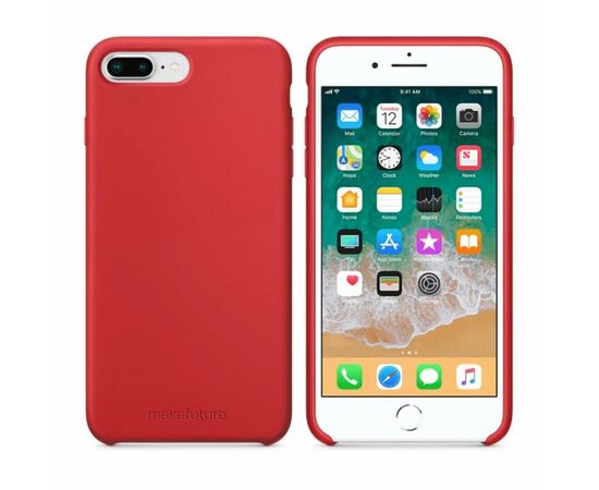 Чохол до моб. телефона MakeFuture Apple iPhone 7 Plus/8 Plus Silicone Red (MCS-AI7P/8PRD)