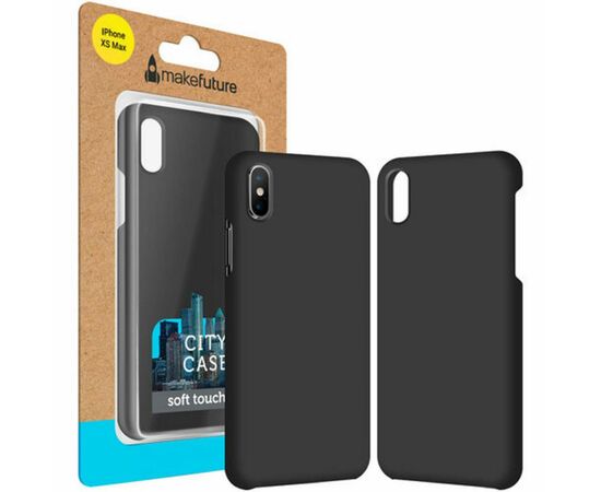 Чехол для моб. телефона MakeFuture City Case (PC) Apple iPhone XS Max Black (MCC-AIXSMBK), изображение 3 Чехол для моб. телефона MakeFuture City Case (PC) Apple iPhone XS Max Black (MCC-AIXSMBK), изображение 3