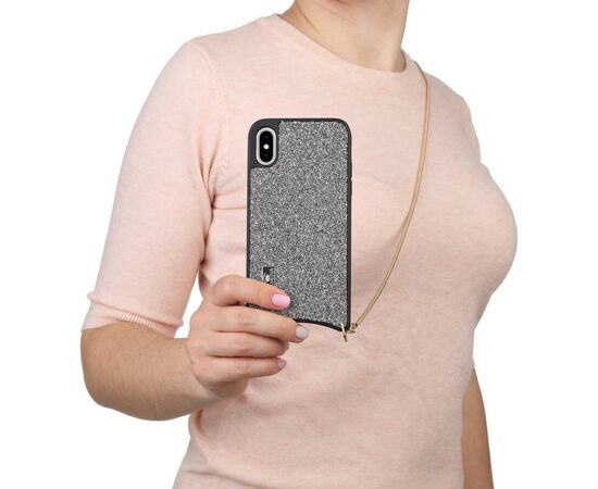 Чехол для моб. телефона BeCover Glitter Apple iPhone X/Xs Silver (703644) (703644), изображение 3 Чехол для моб. телефона BeCover Glitter Apple iPhone X/Xs Silver (703644) (703644), изображение 3