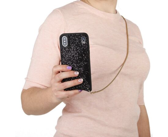 Чехол для моб. телефона BeCover Glitter Wallet Apple iPhone Xr Black (703613) (703613), изображение 2