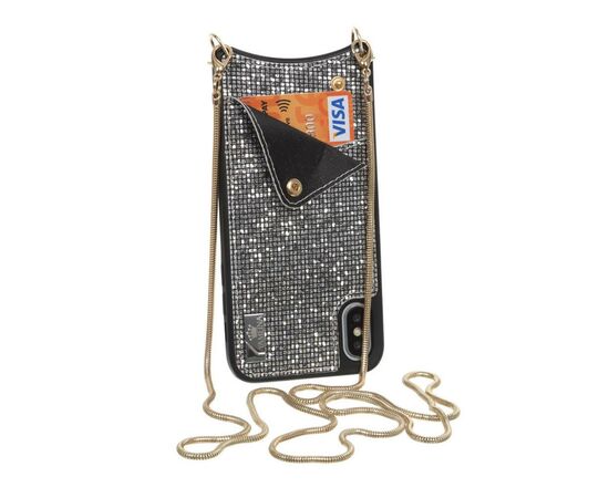 Чехол для моб. телефона BeCover Glitter Wallet Apple iPhone Xs Max Silver (703624) (703624)