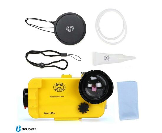 Чехол для моб. телефона BeCover Underwater box Apple iPhone 6 / 6S / 7 / 8 / SE 2020 Yellow (702538), изображение 4 Чехол для моб. телефона BeCover Underwater box Apple iPhone 6 / 6S / 7 / 8 / SE 2020 Yellow (702538), изображение 4