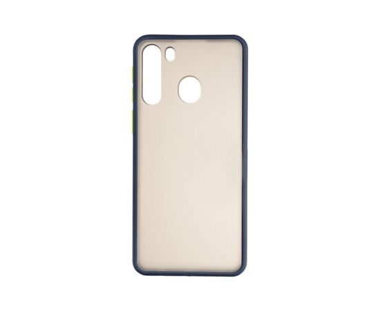 Чехол для моб. телефона Gelius Bumper Mat Case for Samsung A215 (A21) Blue (00000079432), изображение 2 Чехол для моб. телефона Gelius Bumper Mat Case for Samsung A215 (A21) Blue (00000079432), изображение 2