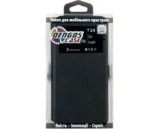 Чехол для моб. телефона Dengos Flipp-Book Call ID Xiaomi Redmi 9, black (DG-SL-BK-266) (DG-SL-BK-266), изображение 5