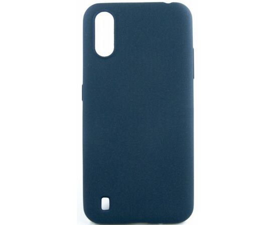 Чохол до моб. телефона Dengos Carbon Samsung Galaxy A01, blue (DG-TPU-CRBN-56) (DG-TPU-CRBN-56)