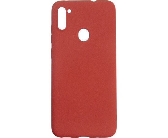 Чохол до моб. телефона Dengos Carbon Samsung Galaxy A11, red (DG-TPU-CRBN-66) (DG-TPU-CRBN-66)