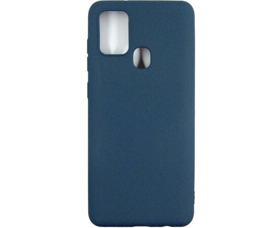 Чохол до моб. телефона Dengos Carbon Samsung Galaxy A21s, blue (DG-TPU-CRBN-75) (DG-TPU-CRBN-75)