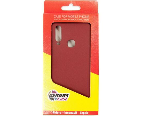 Чехол для моб. телефона Dengos Carbon Vivo Y15, red (DG-TPU-CRBN-97) (DG-TPU-CRBN-97), изображение 4